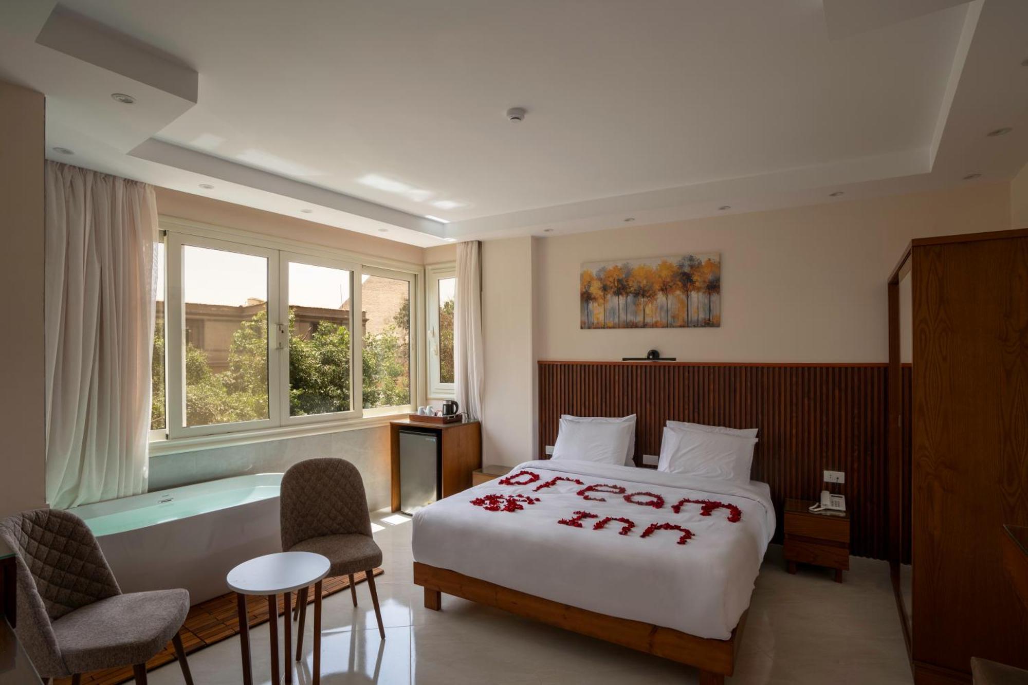 Dream Inn Pyramids View Kafrat al Jabal Exterior foto