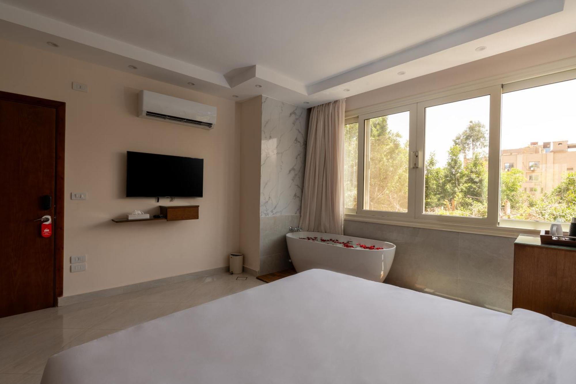 Dream Inn Pyramids View Kafrat al Jabal Exterior foto