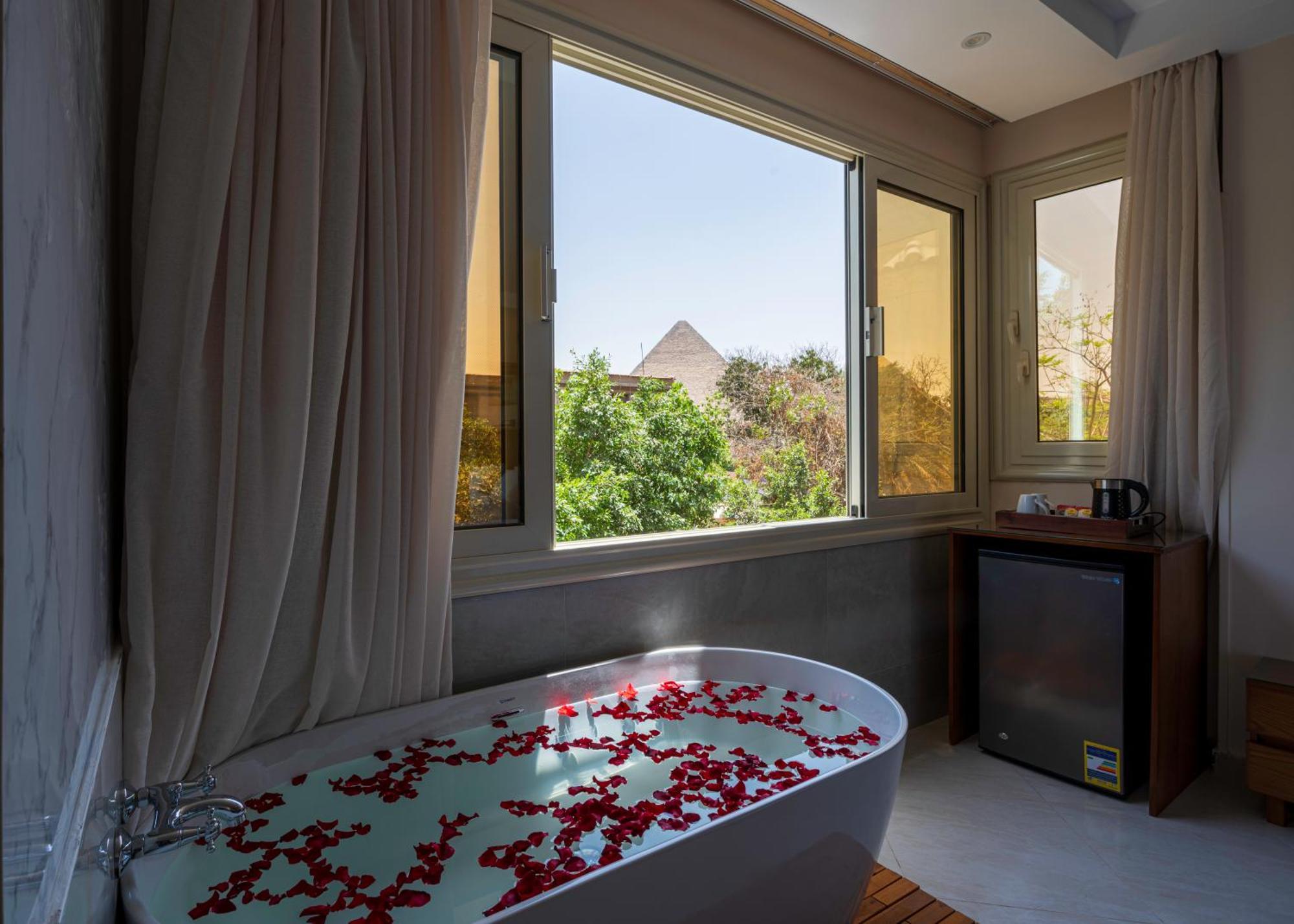 Dream Inn Pyramids View Kafrat al Jabal Exterior foto