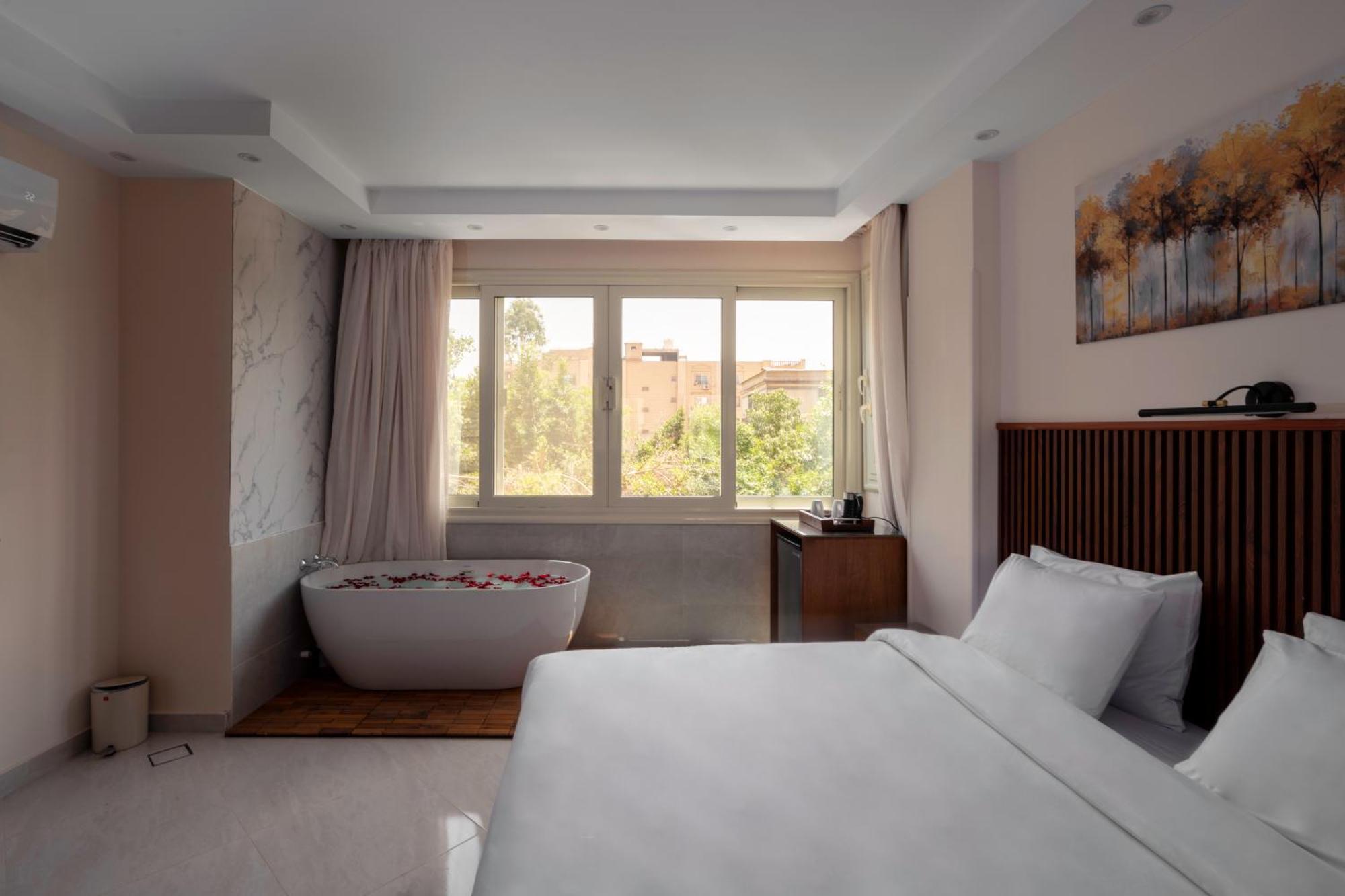 Dream Inn Pyramids View Kafrat al Jabal Exterior foto