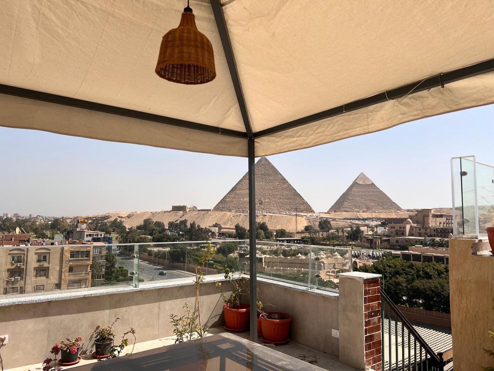 Dream Inn Pyramids View Kafrat al Jabal Exterior foto