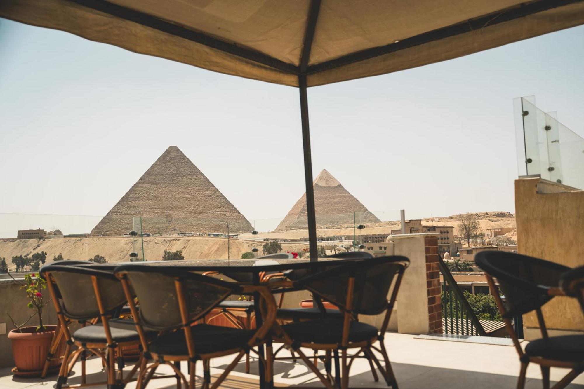 Dream Inn Pyramids View Kafrat al Jabal Exterior foto